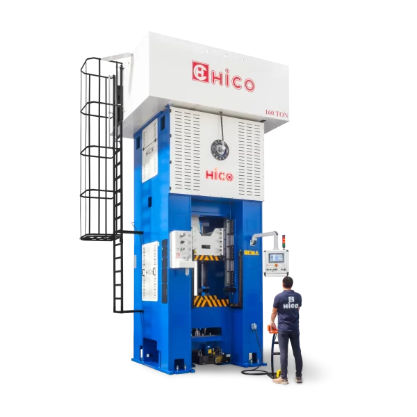 160 Ton 420 mm Strok Yüksek Hassasiyetli Eksantrik Pres