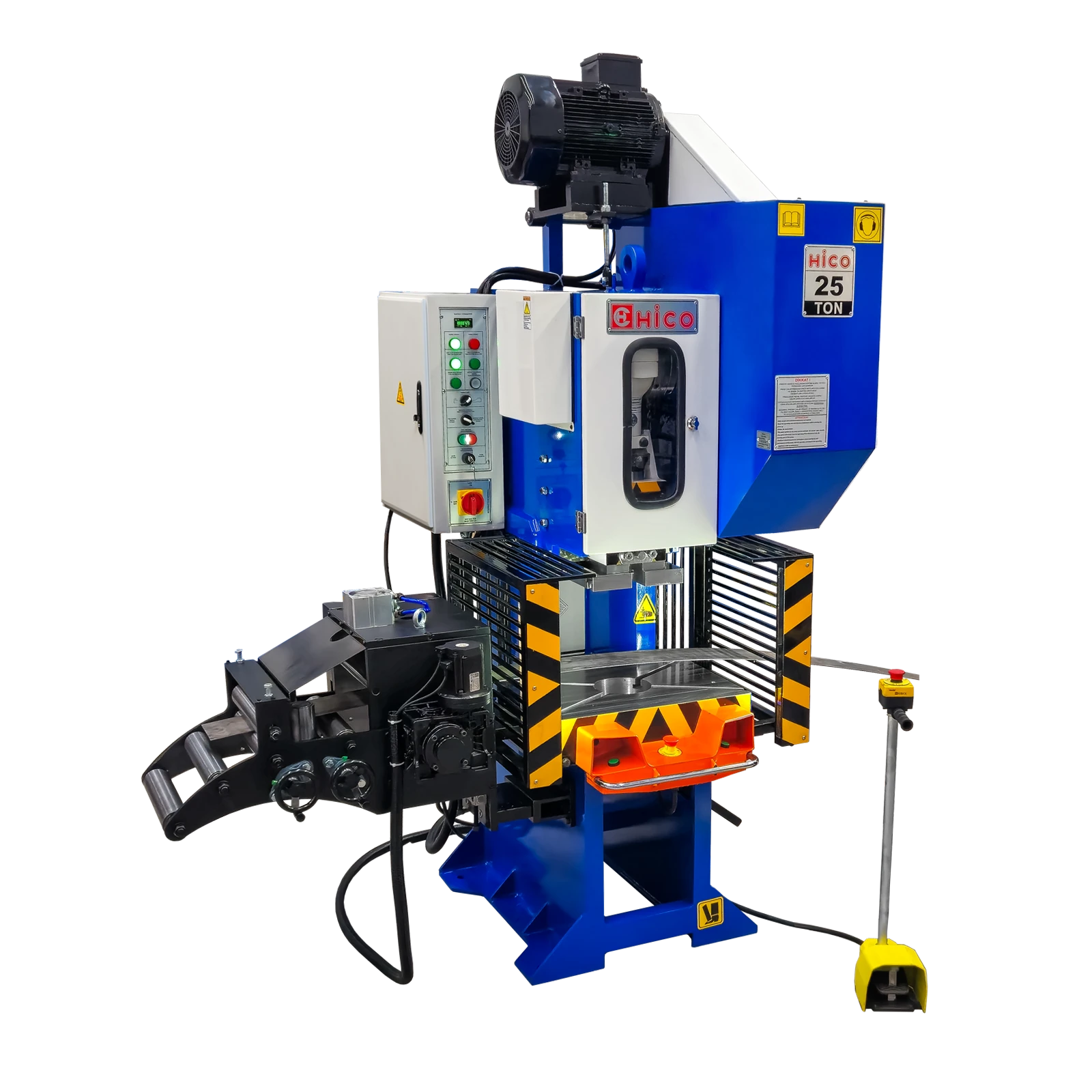 Servo Sürücülü Eksantrik Pres